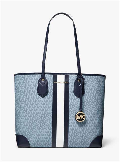 michael kors eva tote blue|Michael kors blue tote + FREE SHIPPING .